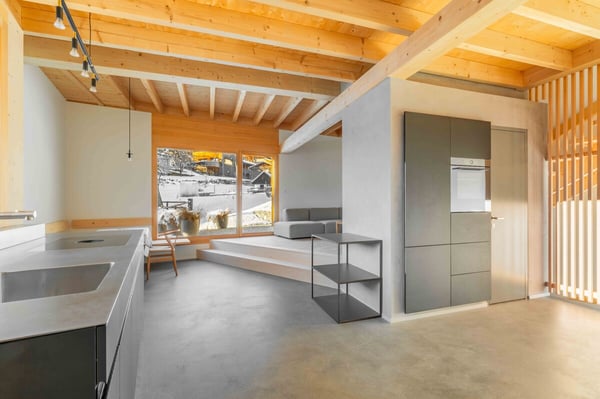 Ferienhaus mit Aussicht und moderner Architektur in Seewis 1