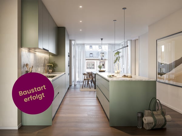 Neubauprojekt Eichstrasse Zürich  Komfortables Wohnen mit Stil 1