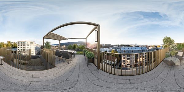 Neubauprojekt Eichstrasse Zürich Maisonette-Dachwohnung mit Terrasse 6