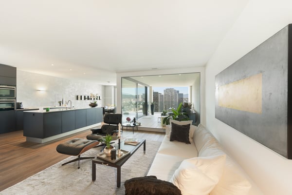 Zürich: Design-Wohnung im 11. Stock im «The Metropolitans» 2