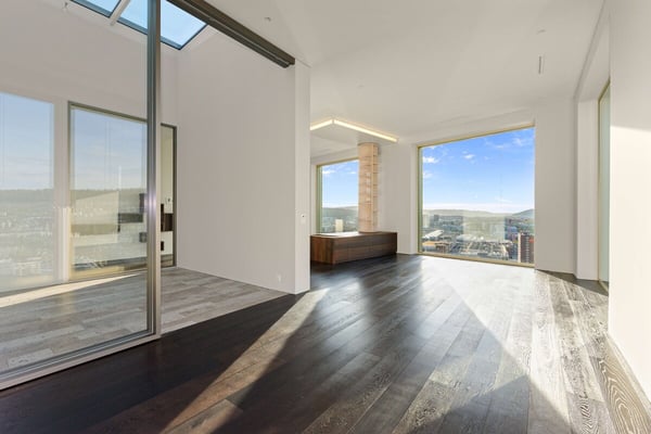 Ihr Zuhause: Urbaner Luxus mit Sicht über die Stadt Zürich 1
