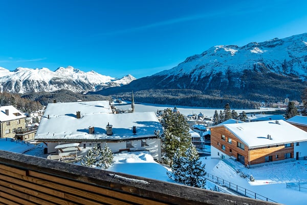 St. Moritz: Chesa Sylvestris (Zweitwohnung): Wohntraum mit Seesicht 1