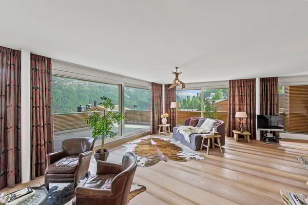 St. Moritz: Chesa Sylvestris (Zweitwohnung): Wohntraum mit Seesicht 2