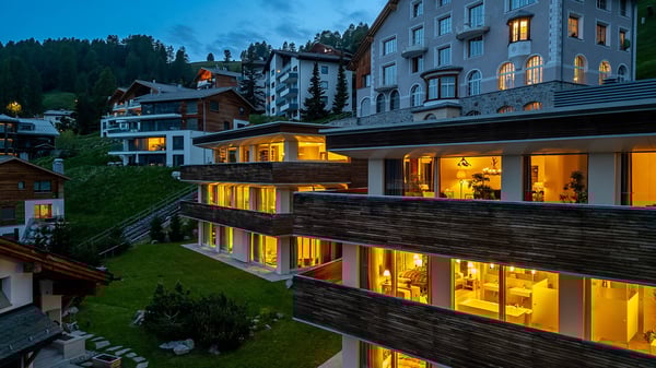 St. Moritz: Chesa Sylvestris (Zweitwohnung): Wohntraum mit Seesicht 6