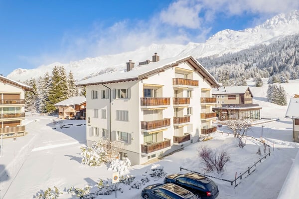 Praktisch gelegene 1.5-Zimmer-Ferienwohnung in Valbella mit Südbalkon 4