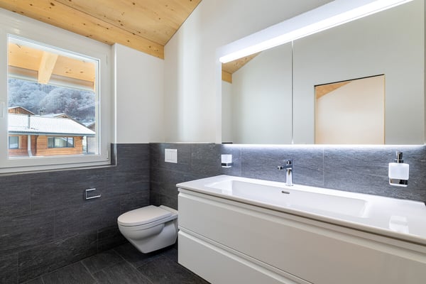 Ferienwohnung in Lunden: moderner Alpenstil mit Blick ins Prättigau 4