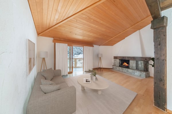 Churwalden: sonniges Ferienhaus in ruhiger Hanglage mit Bergsicht 2