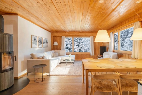 Alpenchic in Brambrüesch: Ferienhaus mit Ski-in/Ski-out 2
