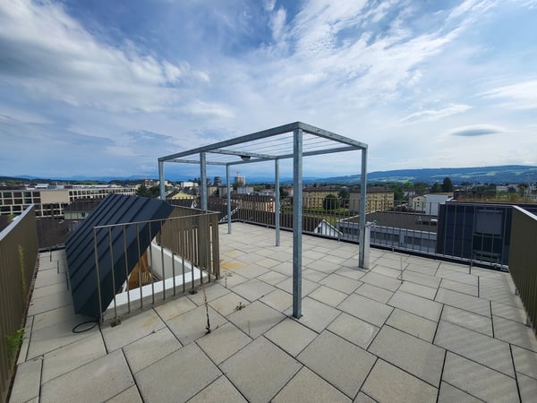 Dachwohnung mit Aussicht über die Stadt Uster zu vermieten 7