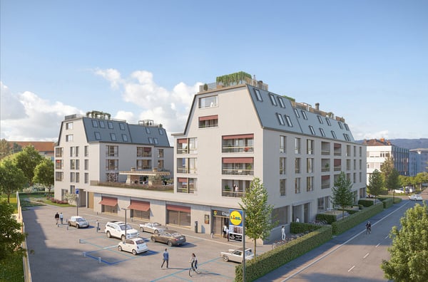 Dachwohnung mit Aussicht über die Stadt Uster zu vermieten 10