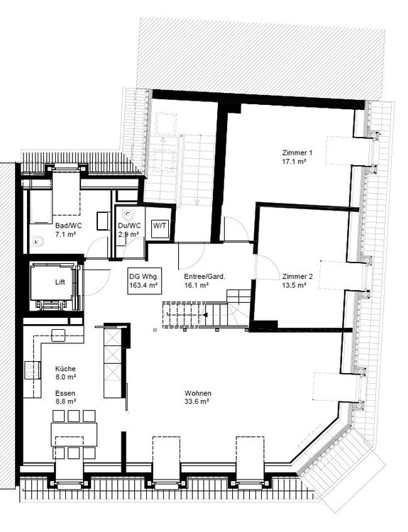 Edle Dachwohnung mit Seesicht an bester Zürcher Citylage 11