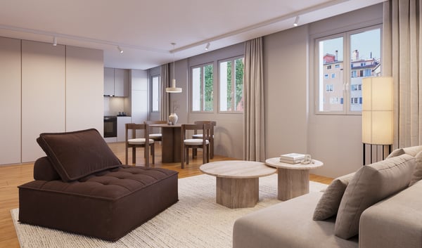 Stilvolle 2-Zimmer-Wohnung - Erstvermietung nach Sanierung 2
