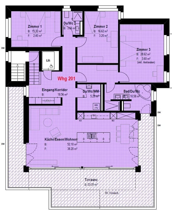 Exklusive Attika-Wohnung mit traumhafter Weitsicht über den Zürichsee 4