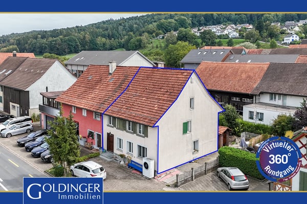 Sanierungsbedürftige Liegenschaft mit Entwicklungspotenzial