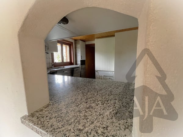 Couvet, belle maison familiale de 4 appartements avec jardins et terrasses au Centre-Nord du Village 1