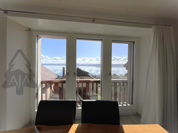 St-Aubin-Sauges, spacieux appartement de 4,5 pièces (121 m2) avec jardin privatif (53 m2), garage 11