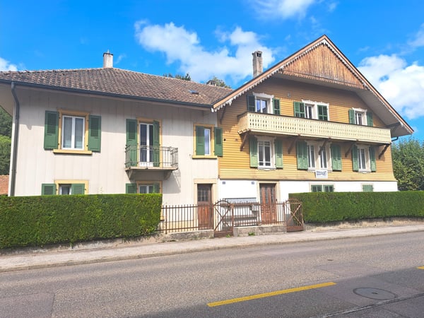 Joli immeuble à rendement bien entretenu comprenant 6 appartements, 1 atelier et 3 garages 4