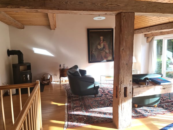 BIEN IMMOBILIER EXCEPTIONNEL - Grandiose maison villageoise de 2 appart. sur une grande parcelle 22