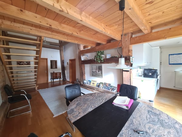 BIEN IMMOBILIER EXCEPTIONNEL - Grandiose maison villageoise de 2 appart. sur une grande parcelle 17
