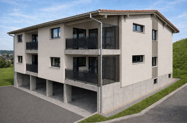 Appartement neuf de 3.5 pièces avec balcon à Develier 1