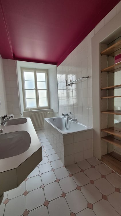 Grand 1.5 pièces avec cachet situé en centre-ville. 7