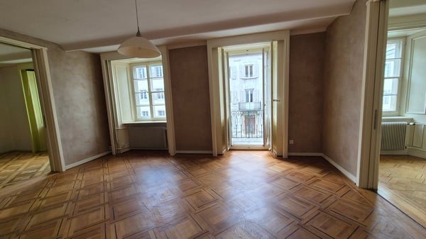 Grand 1.5 pièces avec cachet situé en centre-ville. 6