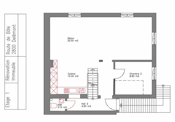 Jolie maison de 3 étages comprenant 2 appartements 14