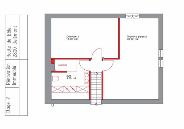 Jolie maison de 3 étages comprenant 2 appartements 15