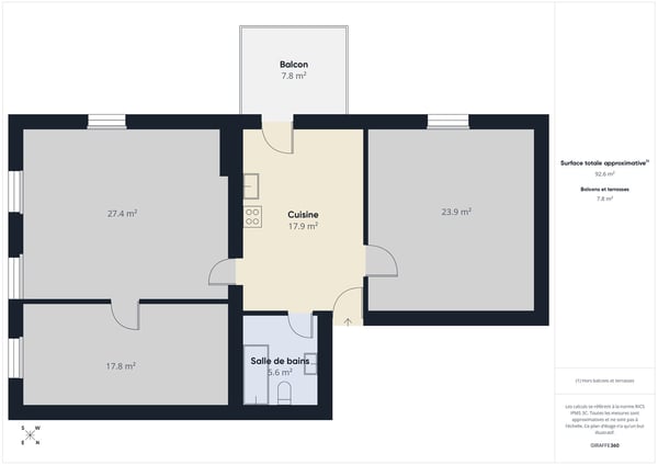 Spacieux appartement de 3.5 pièces avec balcon à Boécourt 9