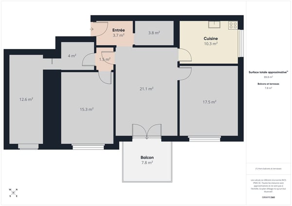 Joli appartement de 4.5 pièces avec balcon à Boécourt 14