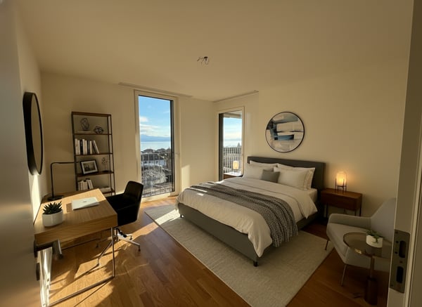 Superbe appartement de 1.5 pièces dans un immeuble moderne 1