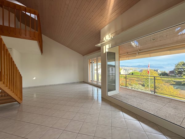 Très grand duplex de 4 pièces avec vue lac 2
