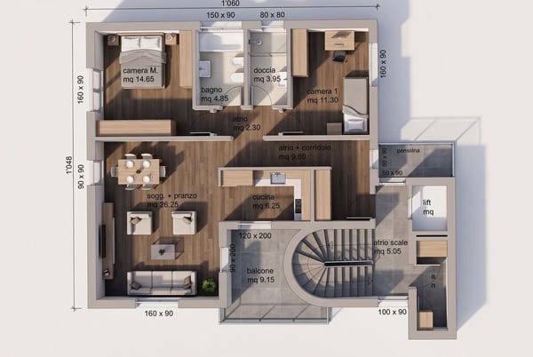 Moderno appartamento di 3,5 camere 8