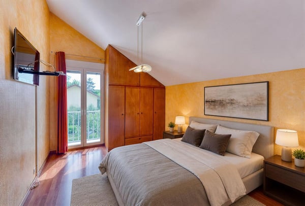 Villa familiale avec jardin arboré dans un quartier résidentiel de Vernier 7