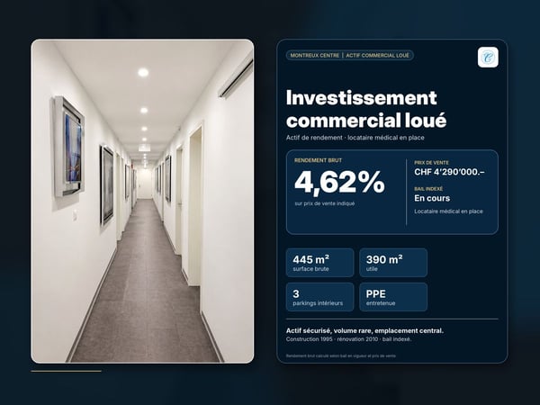 Surface commerciale à Montreux - Opportunité rare avec un rendement attractif 14