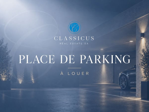Place de parc extérieure à Cossonay-Ville - CHF 80.-/mois