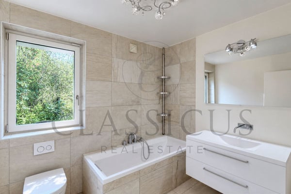 Maison contemporaine avec piscine et rooftop jacuzzi vue lac 10