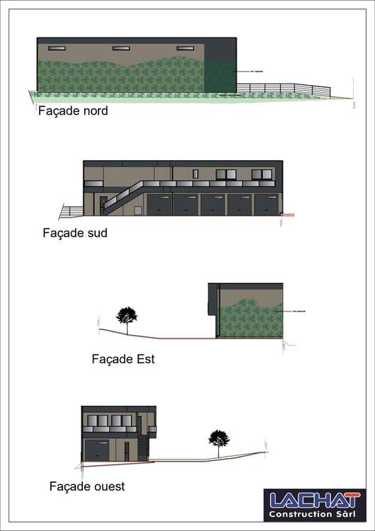 6 garages modulables et appartement de 4 pces 3