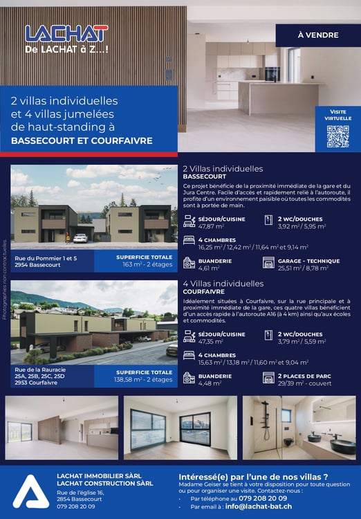 Villas jumelées de 5.5 pièces à Courfaivre 3