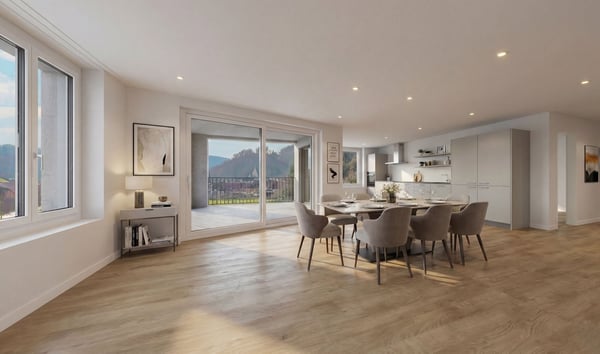 Appartement neuf, labellisé Minergie-P, de 4.5 pièces à St-Ursanne (n° 0.1) 2