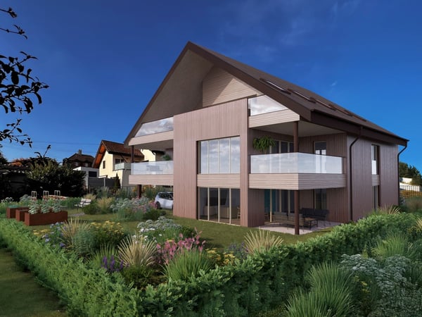 DERNIER LOT !!! En construction - Attique de 1.5 pces avec 2 grandes terrasses 2