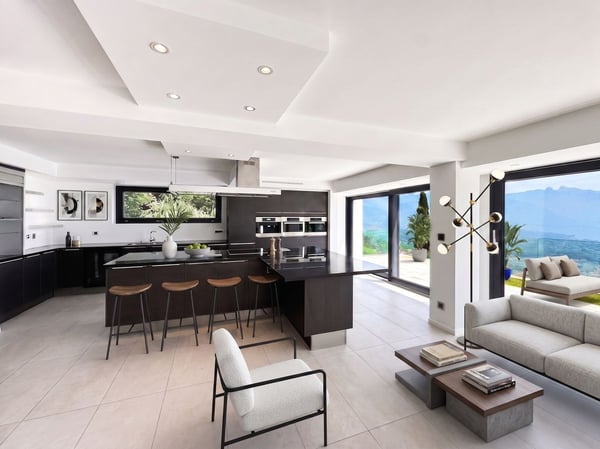 Villa individuelle avec piscine et vue panoramique époustouflante 3