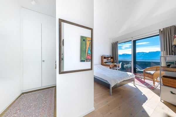 Exceptionnel appartement sur les hauts de Montreux avec vue panoramique sur le lac 11