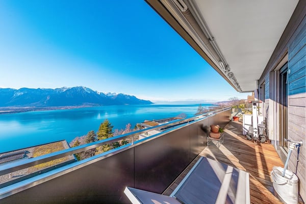 Exceptionnel appartement sur les hauts de Montreux avec vue panoramique sur le lac 7