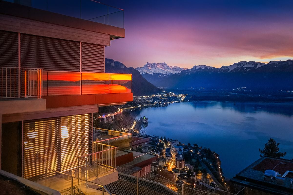 Immobilie in Glion - Exceptionnel appartement sur les hauts de Montreux avec vue panoramique sur le lac - Bild 8