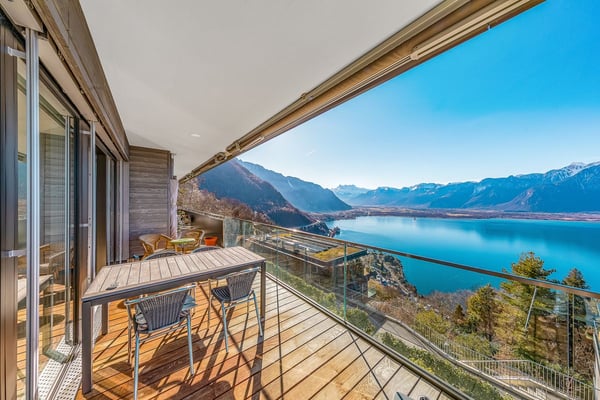 Exceptionnel appartement sur les hauts de Montreux avec vue panoramique sur le lac 8