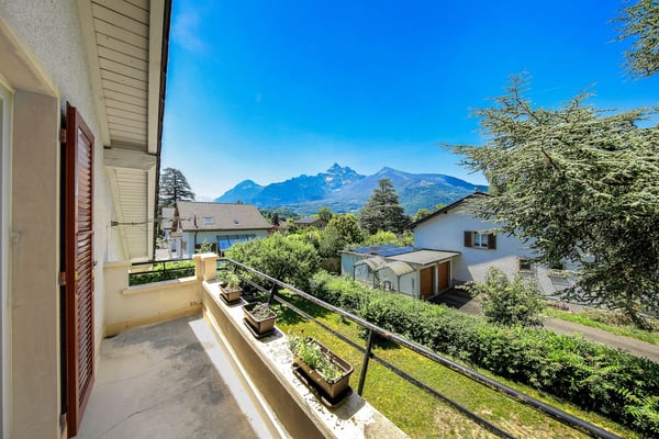 Magnifique maison individuelle avec vue sur les Dents du Midi à Bex 12