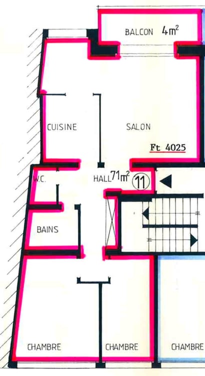 Yverdon centre - Appartement de 3,5 pièces avec parking extérieur 9