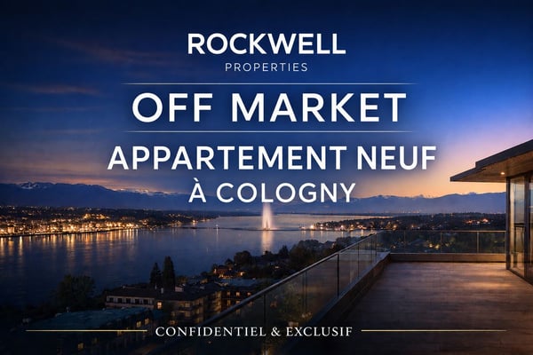 Magnifique appartement à Cologny