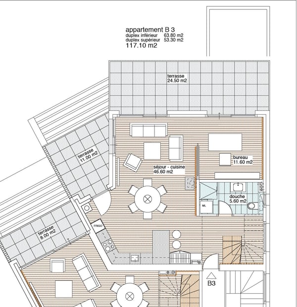 LOT B3 - Magnifique appartement en duplex de 4,5 pièces - CHANTIER EN COURS 6